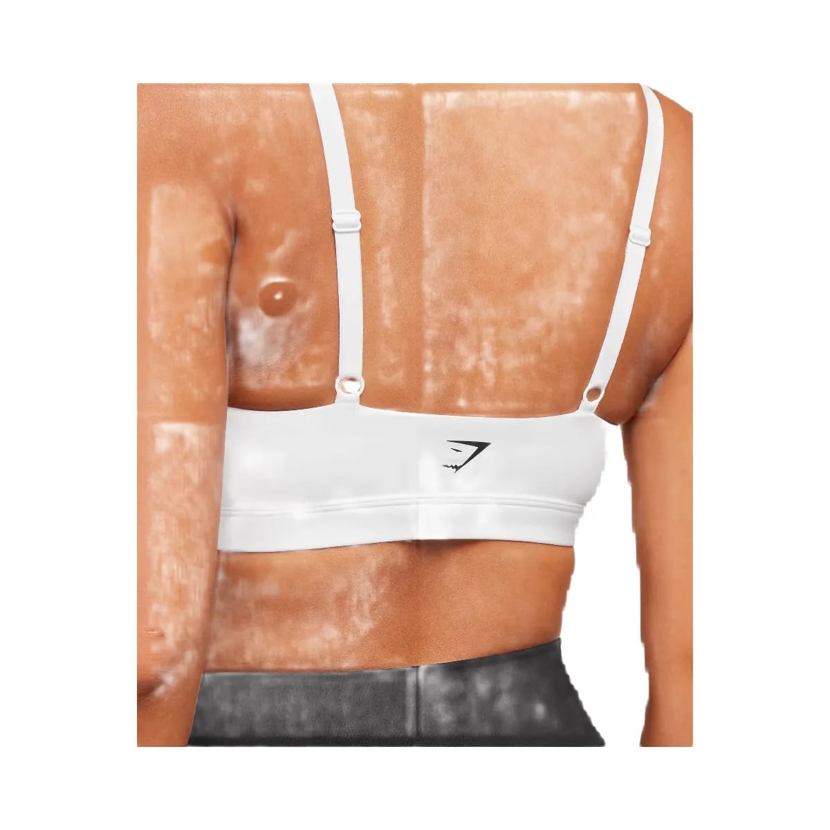 Gymshark Balcony Peekaboo Sports Bra - White