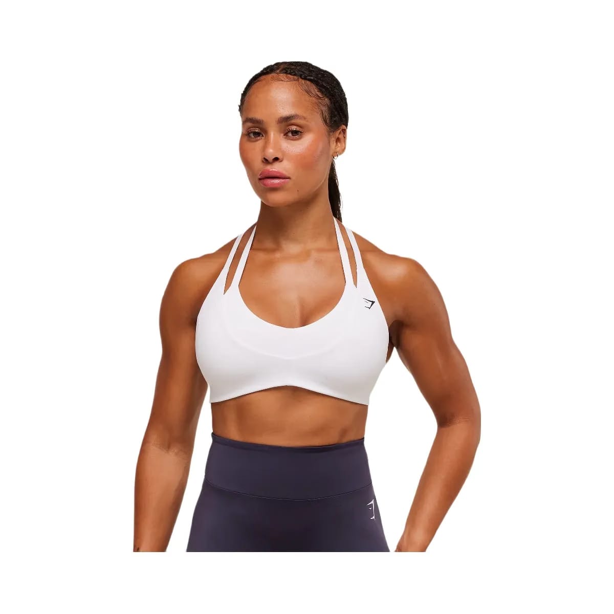 Gymshark Reps T Back Sports Bra - White
