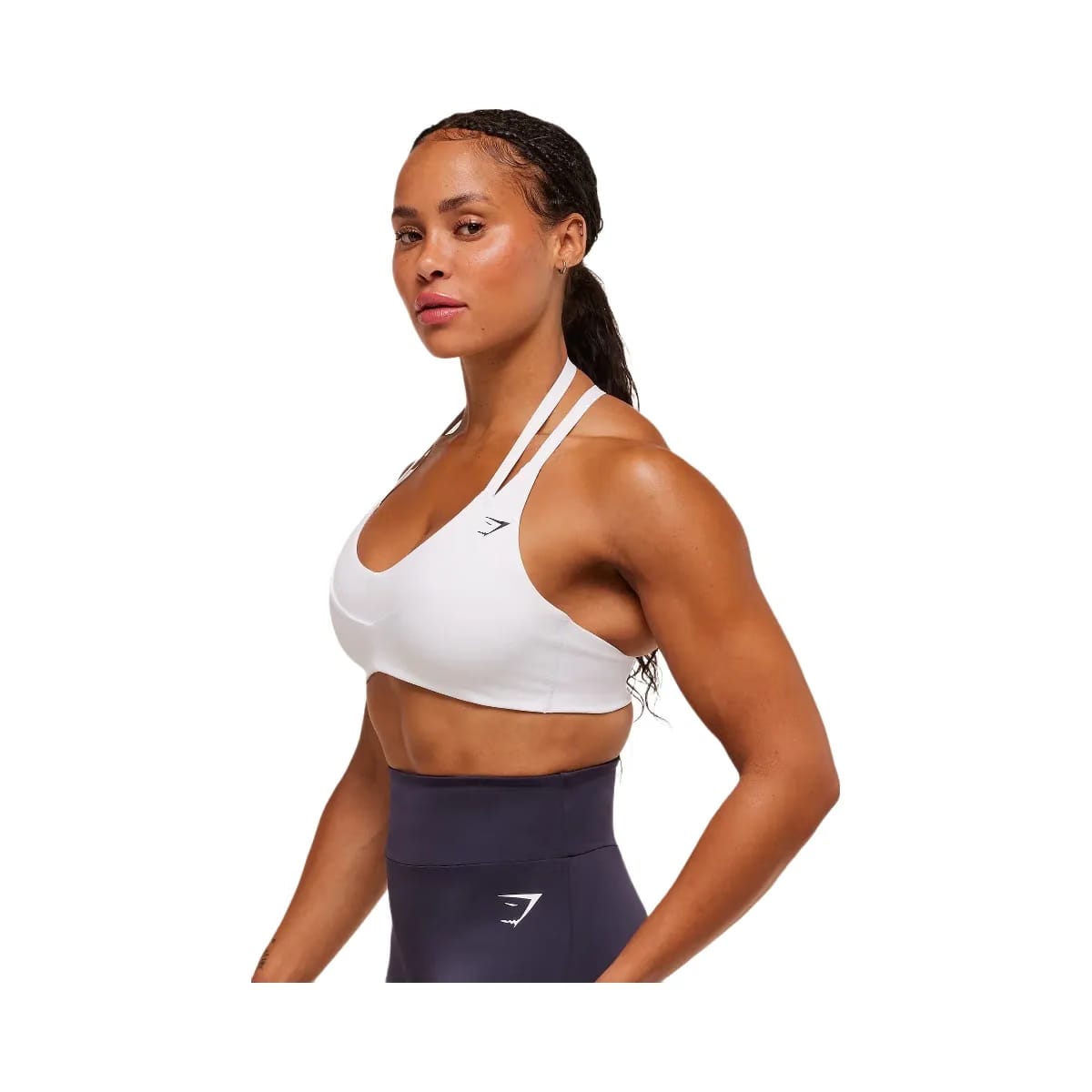Gymshark Reps T Back Sports Bra - White