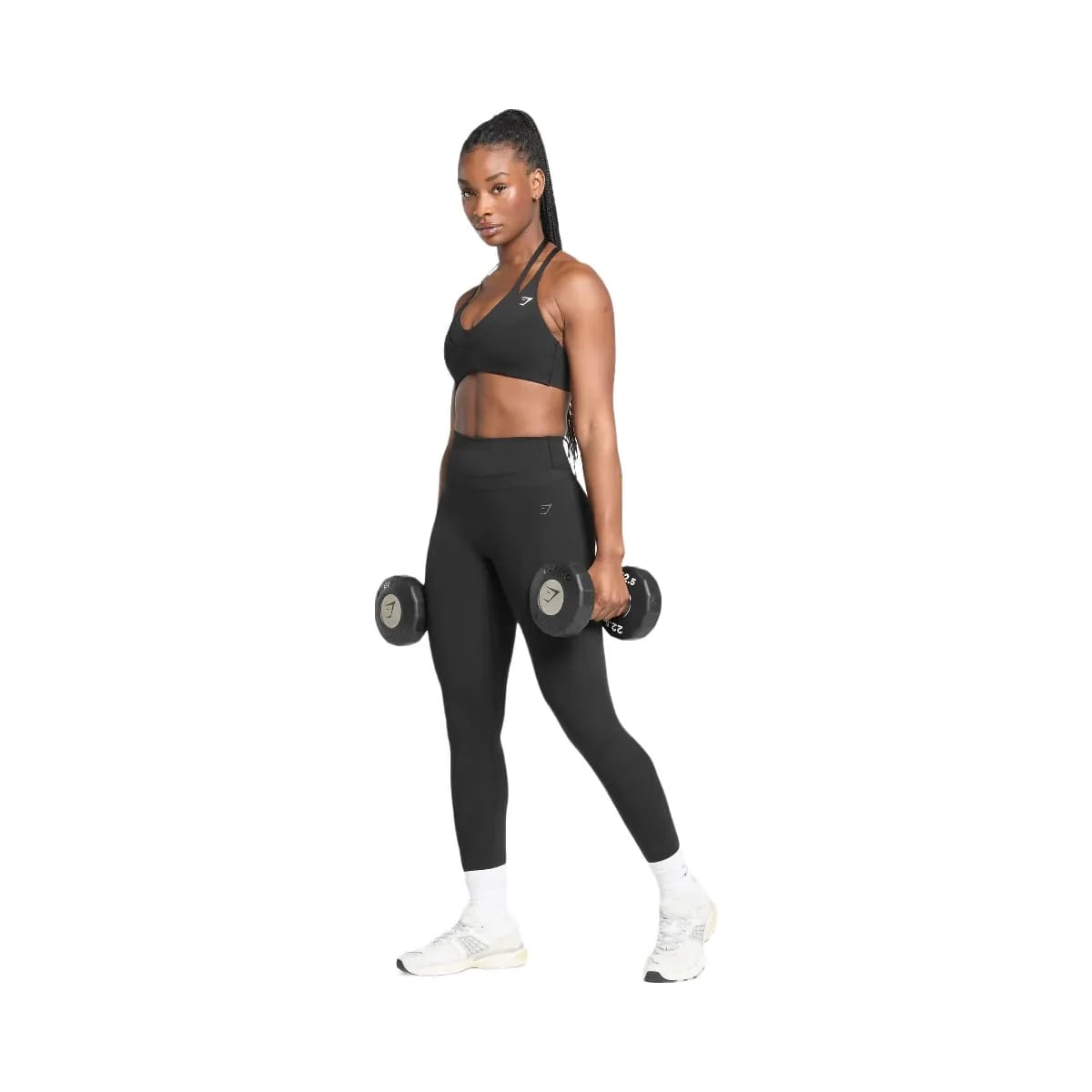 Gymshark Reps T Back Sports Bra - Black