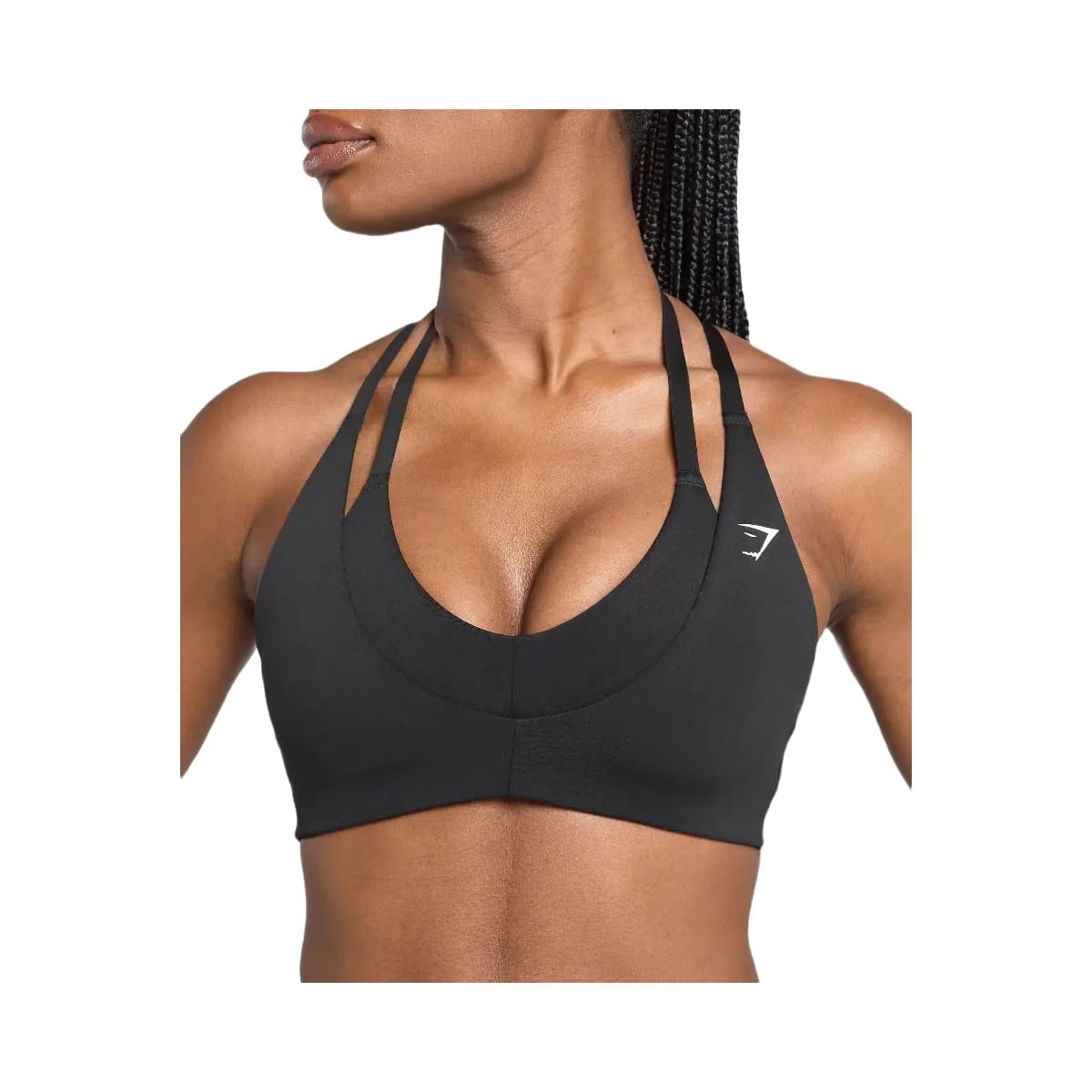 Gymshark Reps T Back Sports Bra - Black