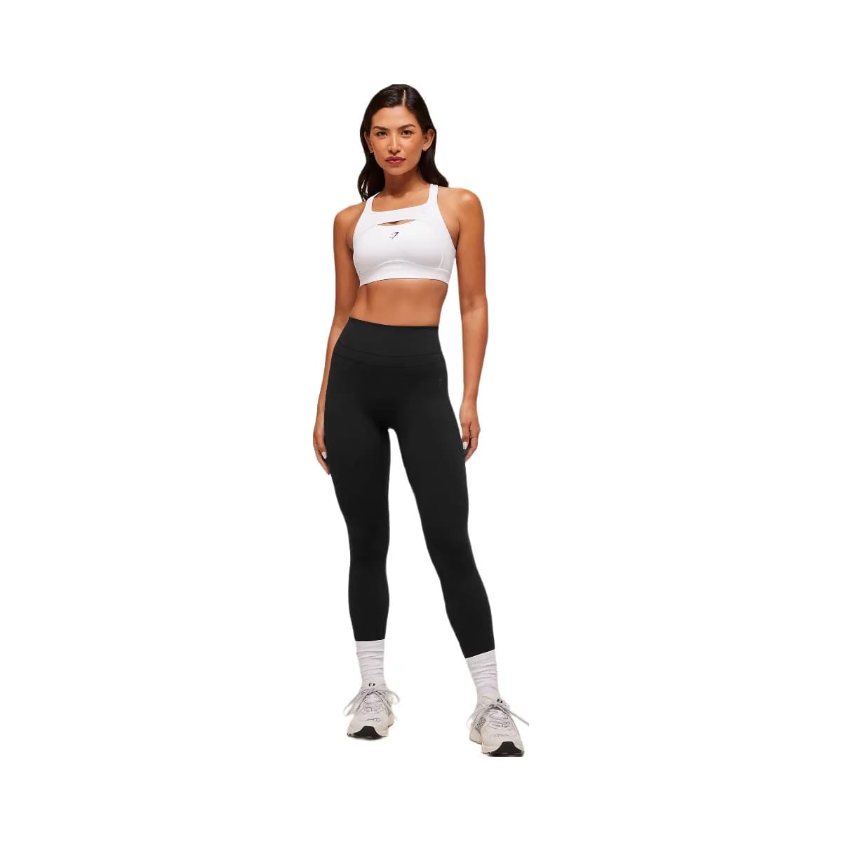 Gymshark Alpha High Support Sports Bra - White