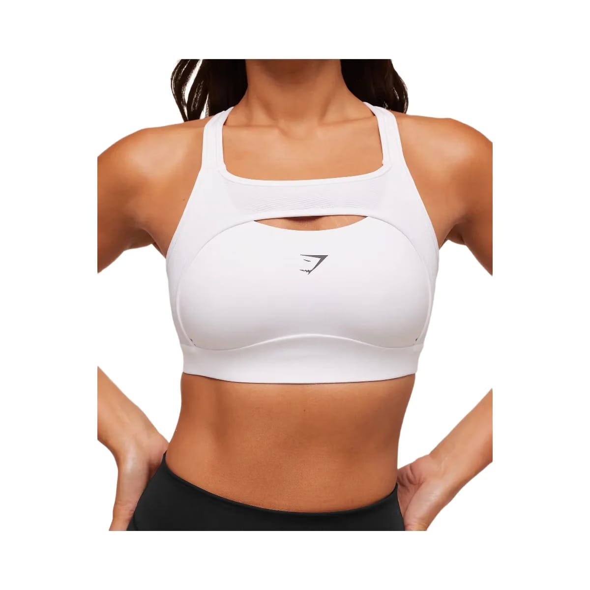 Gymshark Alpha High Support Sports Bra - White