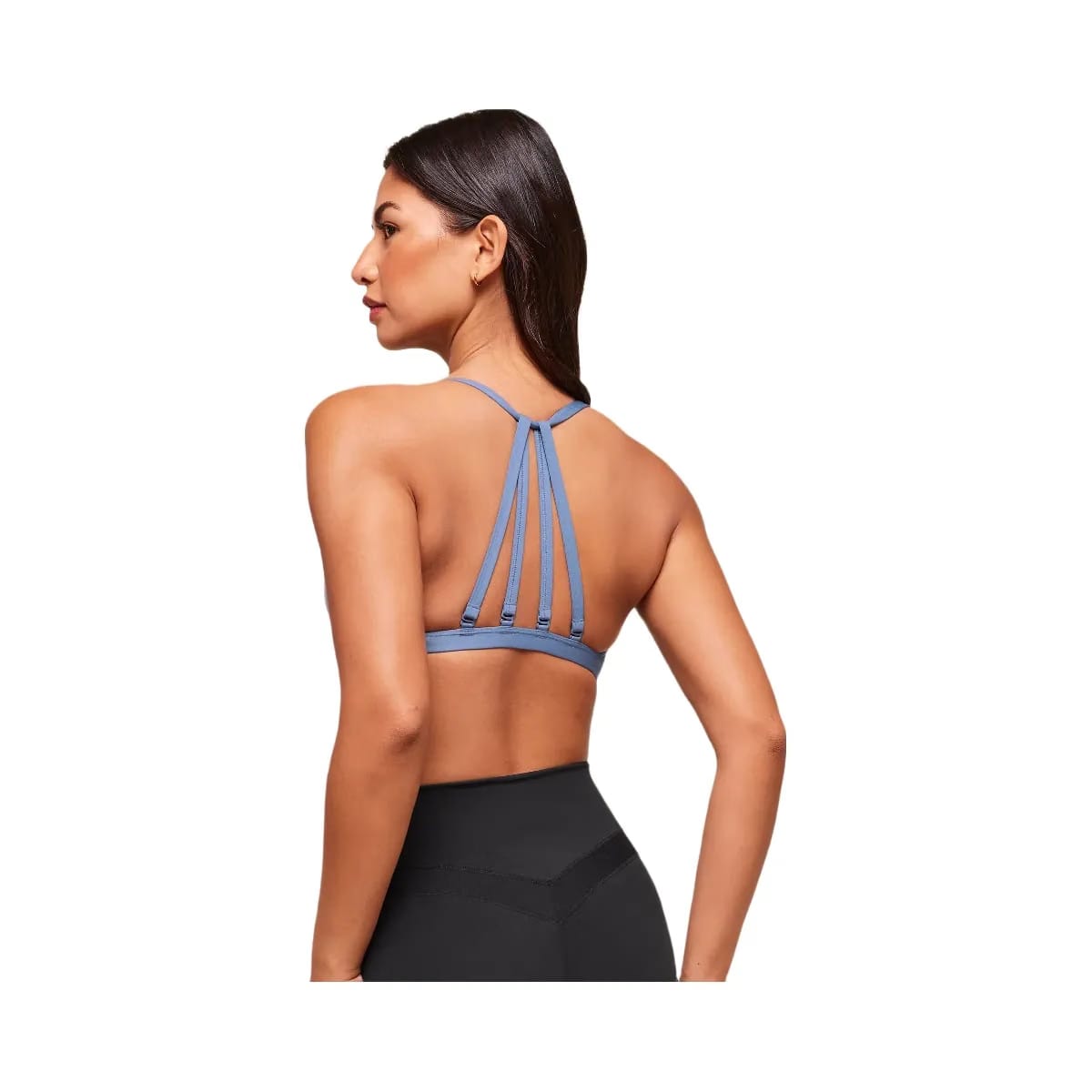 Gymshark Minimal Sports Bra - Worn Blue