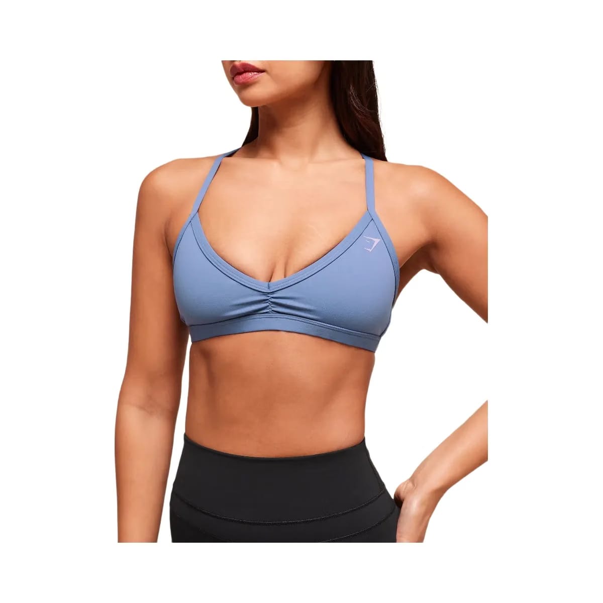 Gymshark Minimal Sports Bra - Worn Blue