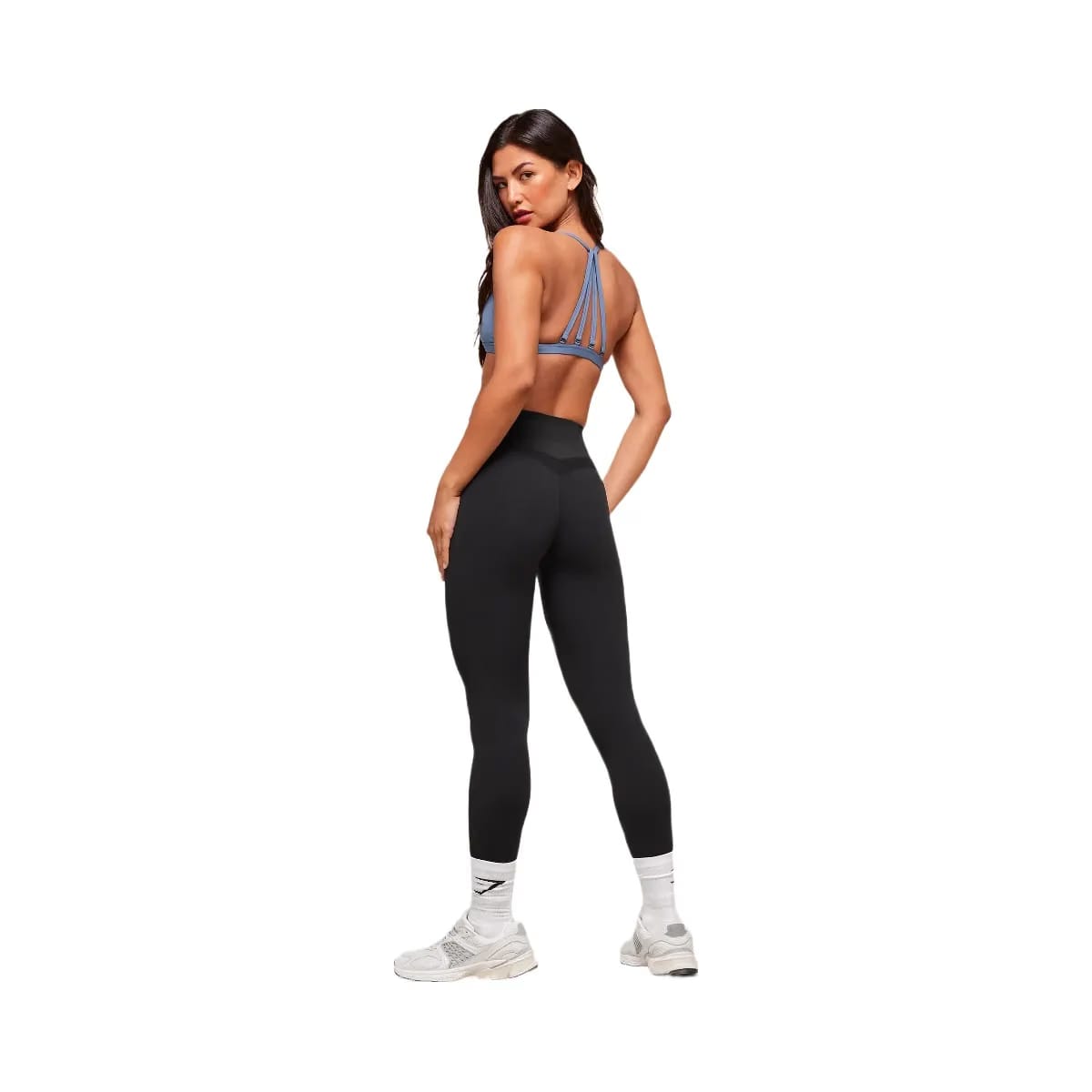 Gymshark Minimal Sports Bra - Worn Blue