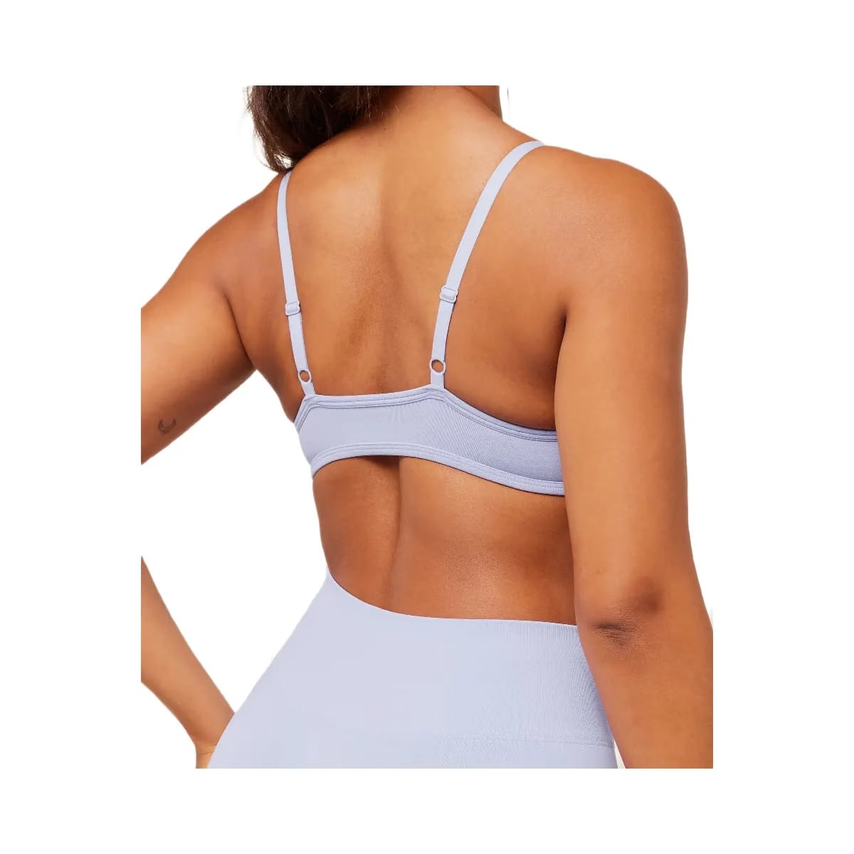 Gymshark Soft Sculpt V-neck Sports Bra - Peri Blue