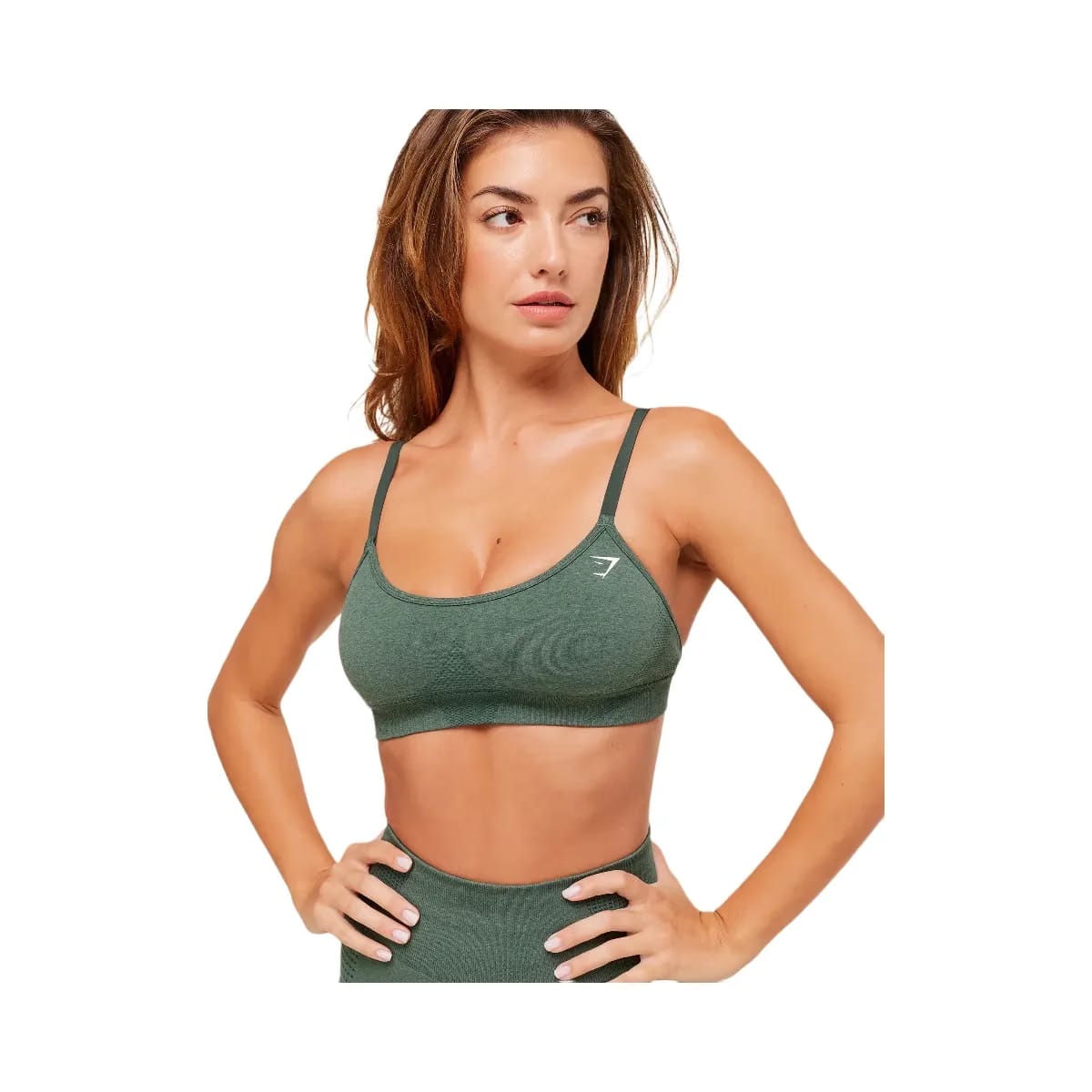Gymshark Vital Sports Bra - Obsidian Green Marl