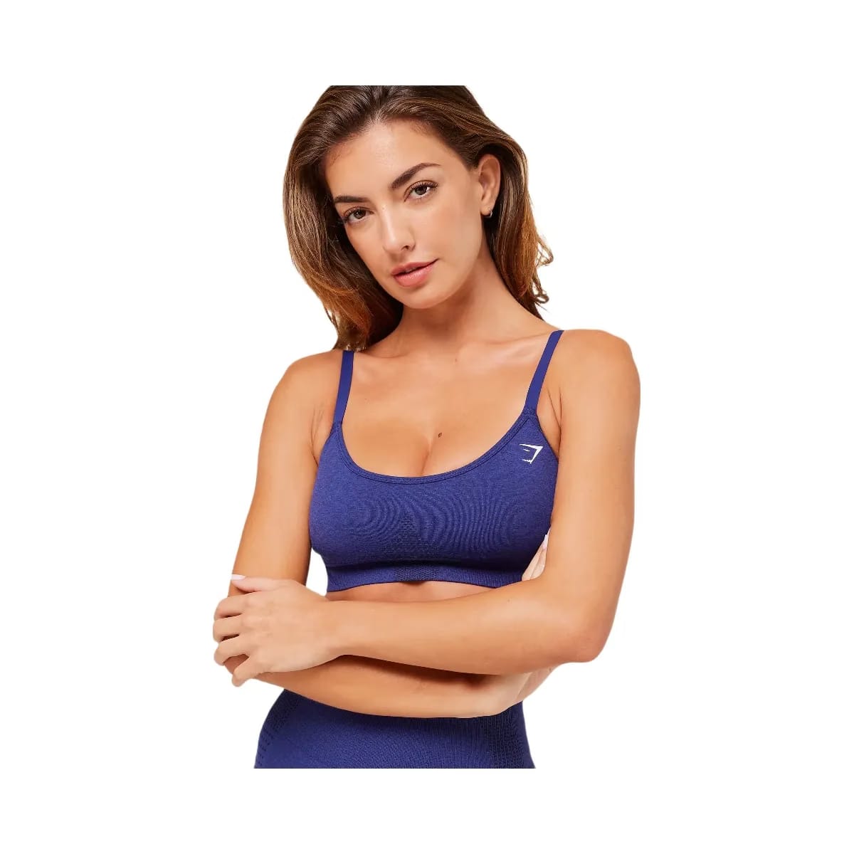 Gymshark Vital Sports Bra - Cobalt Purple Marl