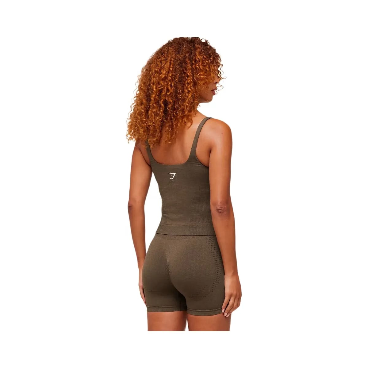 Gymshark Vital Tank With Shelf - Espresso Marl