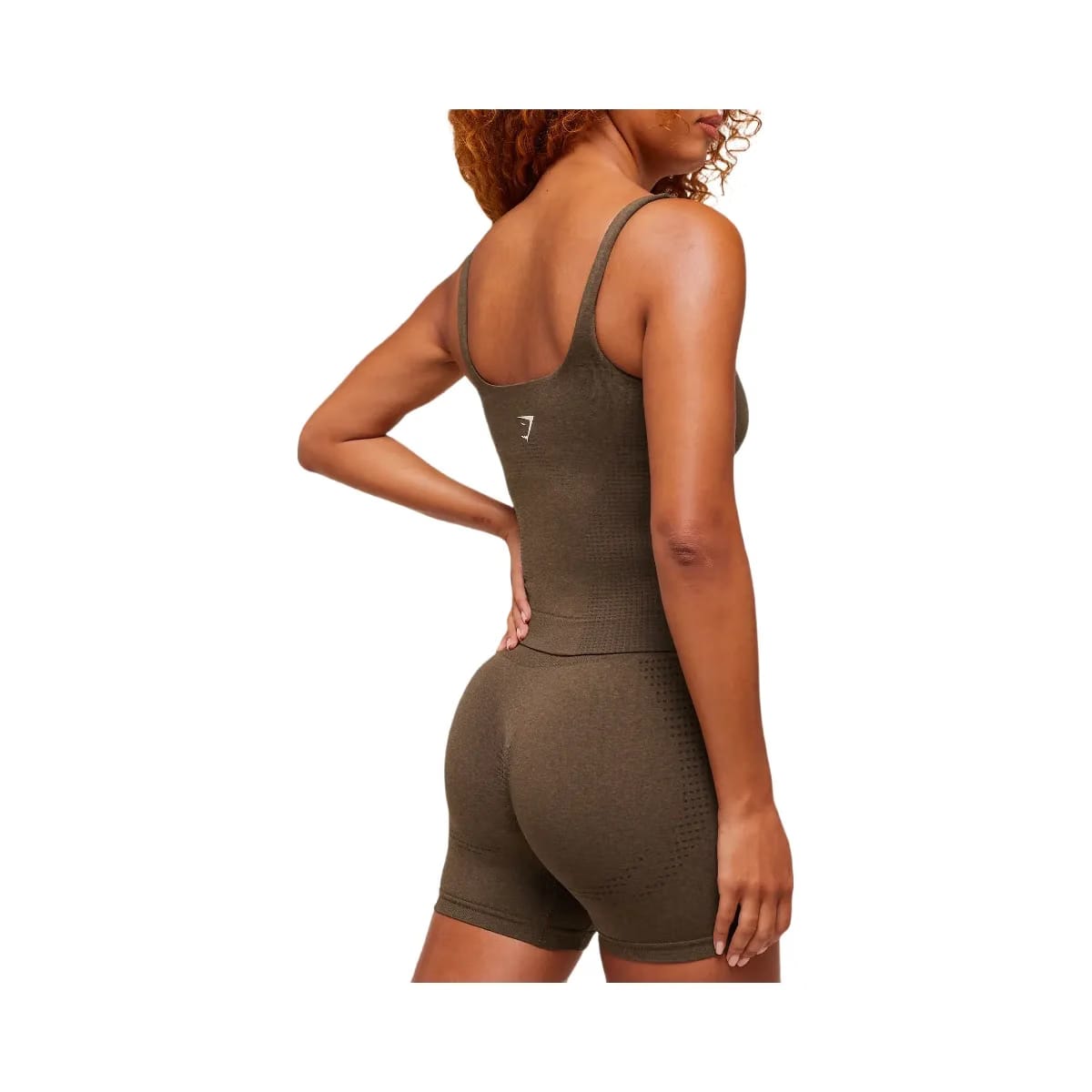Gymshark Vital Tank With Shelf - Espresso Marl