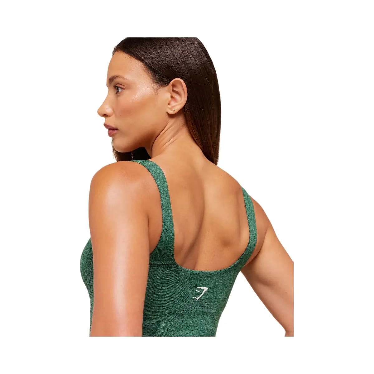 Gymshark Vital Tank With Shelf - GS Lift Green/ Marl