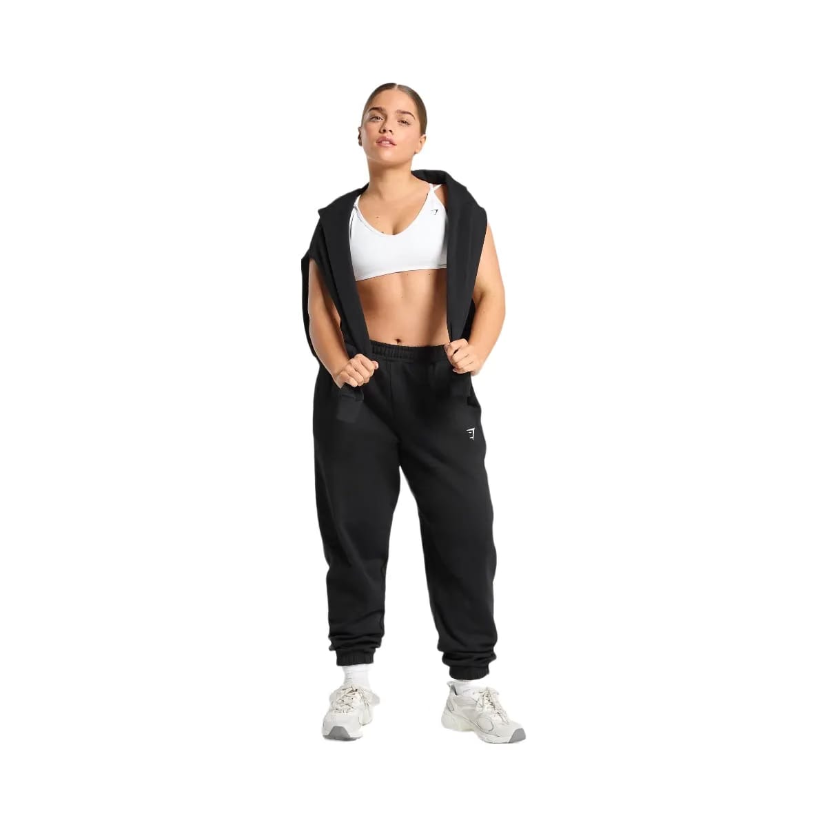 Gymshark Training Fleece Short Joggers - Black