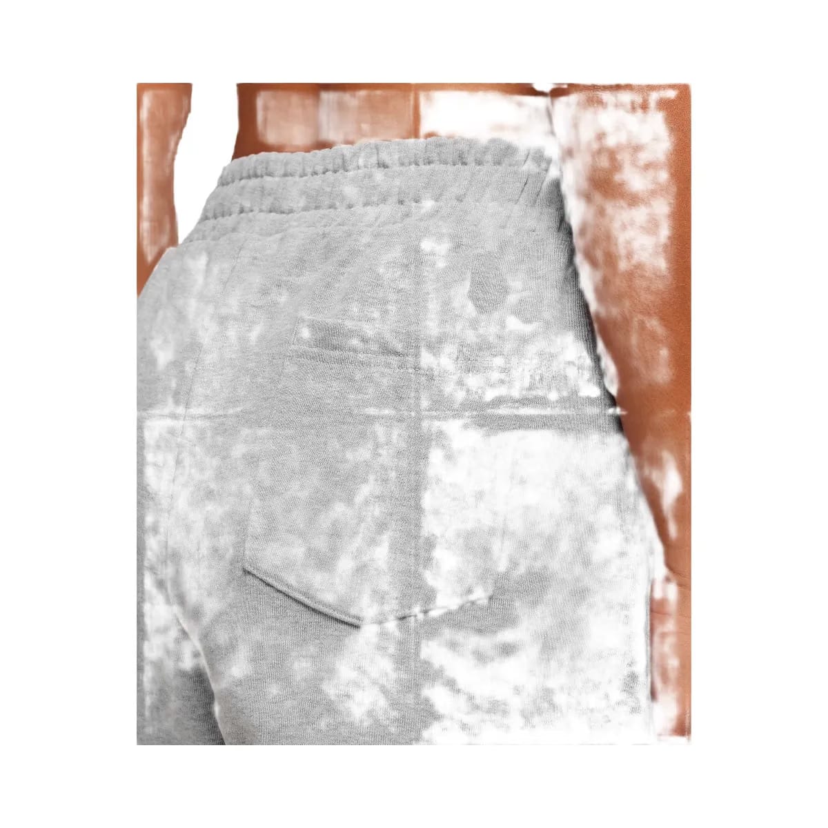 Gymshark Collegiate Graphic Joggers - Light Grey Core Marl