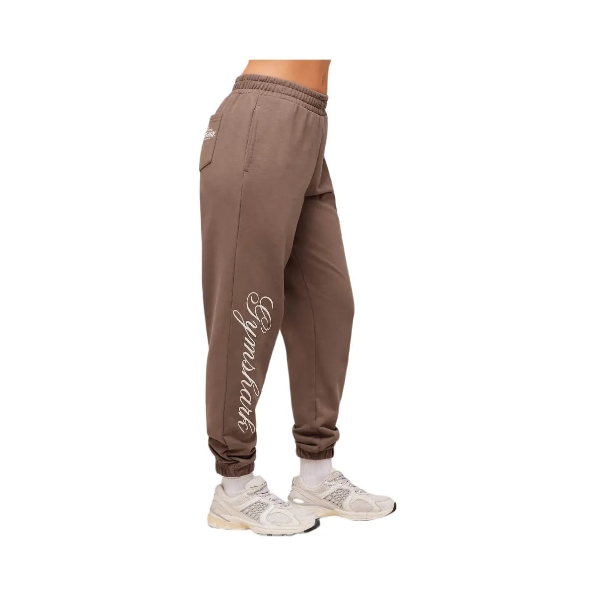 Gymshark All Seasons Graphic Jogger - Soft Brown