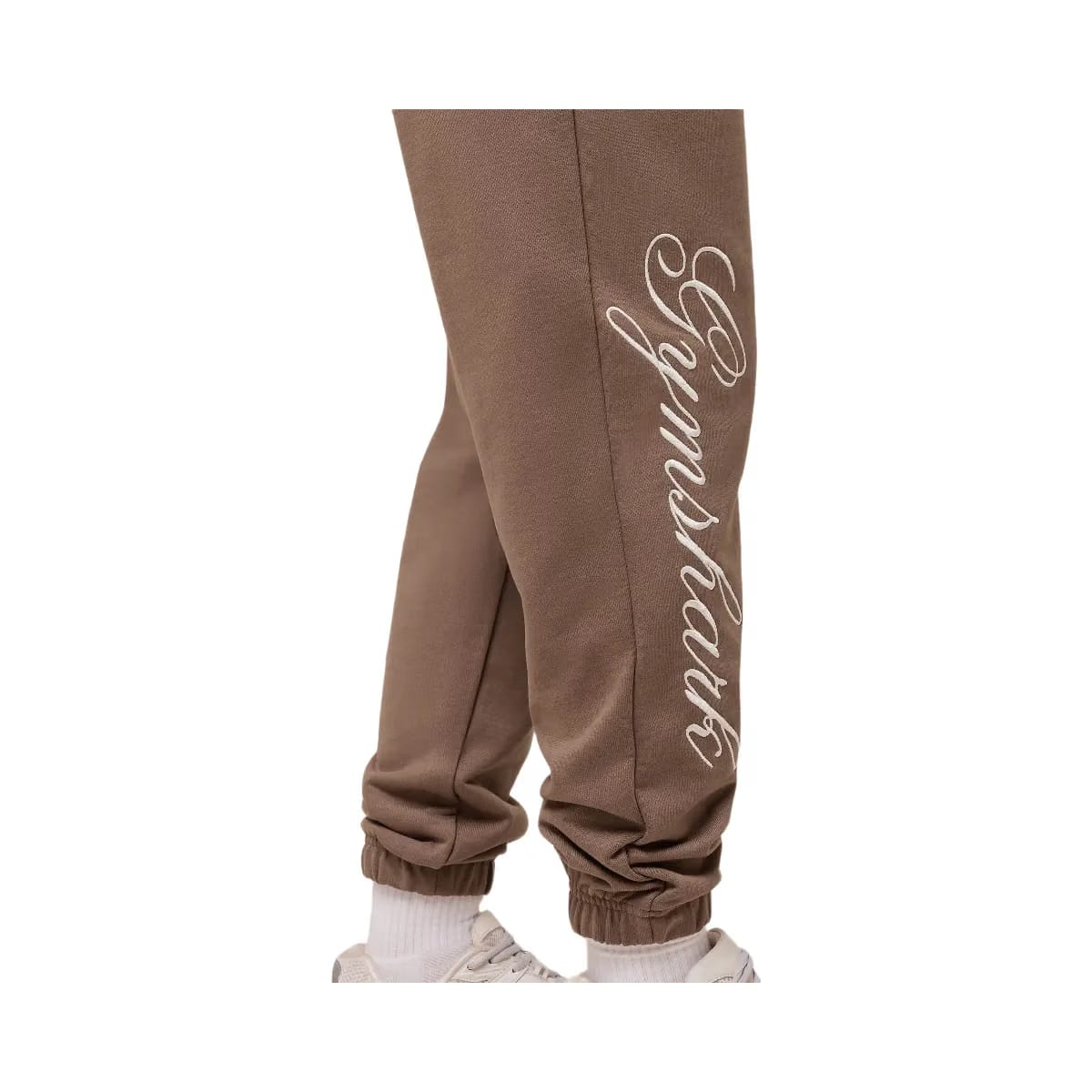 Gymshark All Seasons Graphic Jogger - Soft Brown