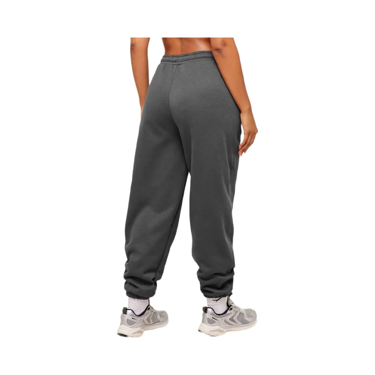 Gymshark Cosy Luxe Cuffed Joggers - Onyx Grey