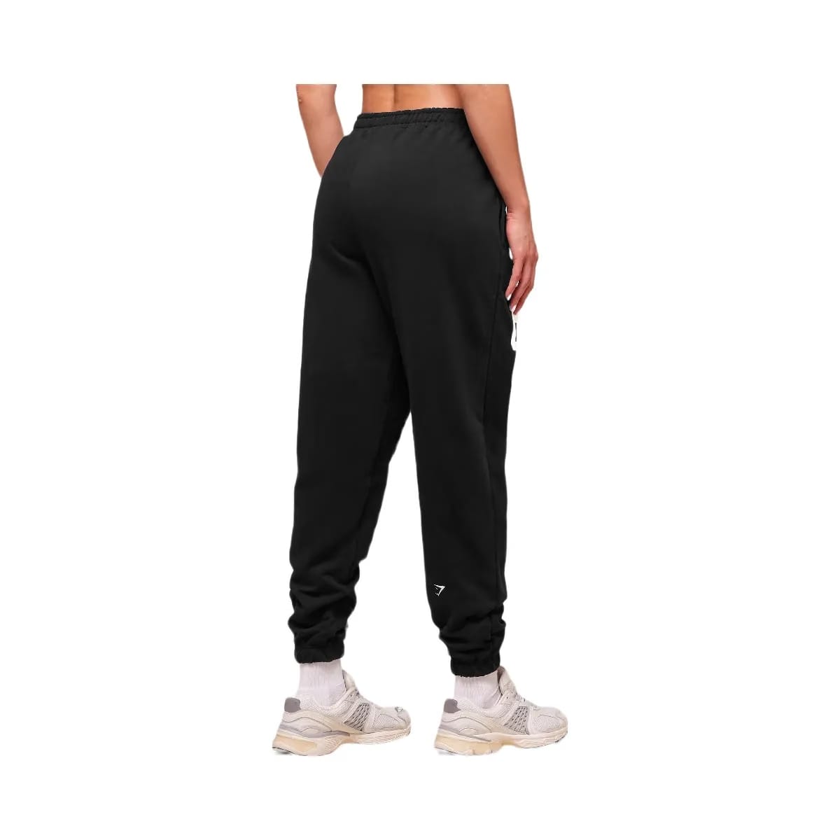 Gymshark Campus Graphic Oversized Jogger - Black