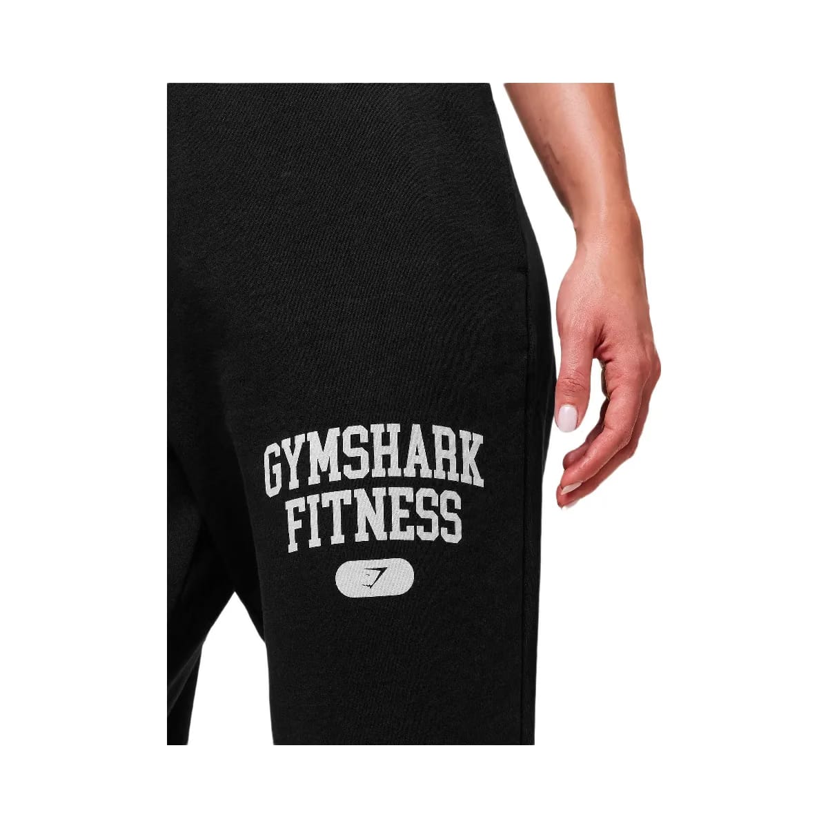 Gymshark Campus Graphic Oversized Jogger - Black