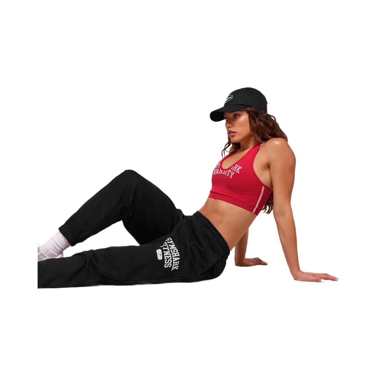 Gymshark Campus Graphic Oversized Jogger - Black