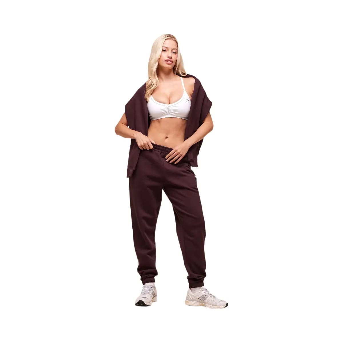 Gymshark Training Fleece Joggers - Cherry Purple