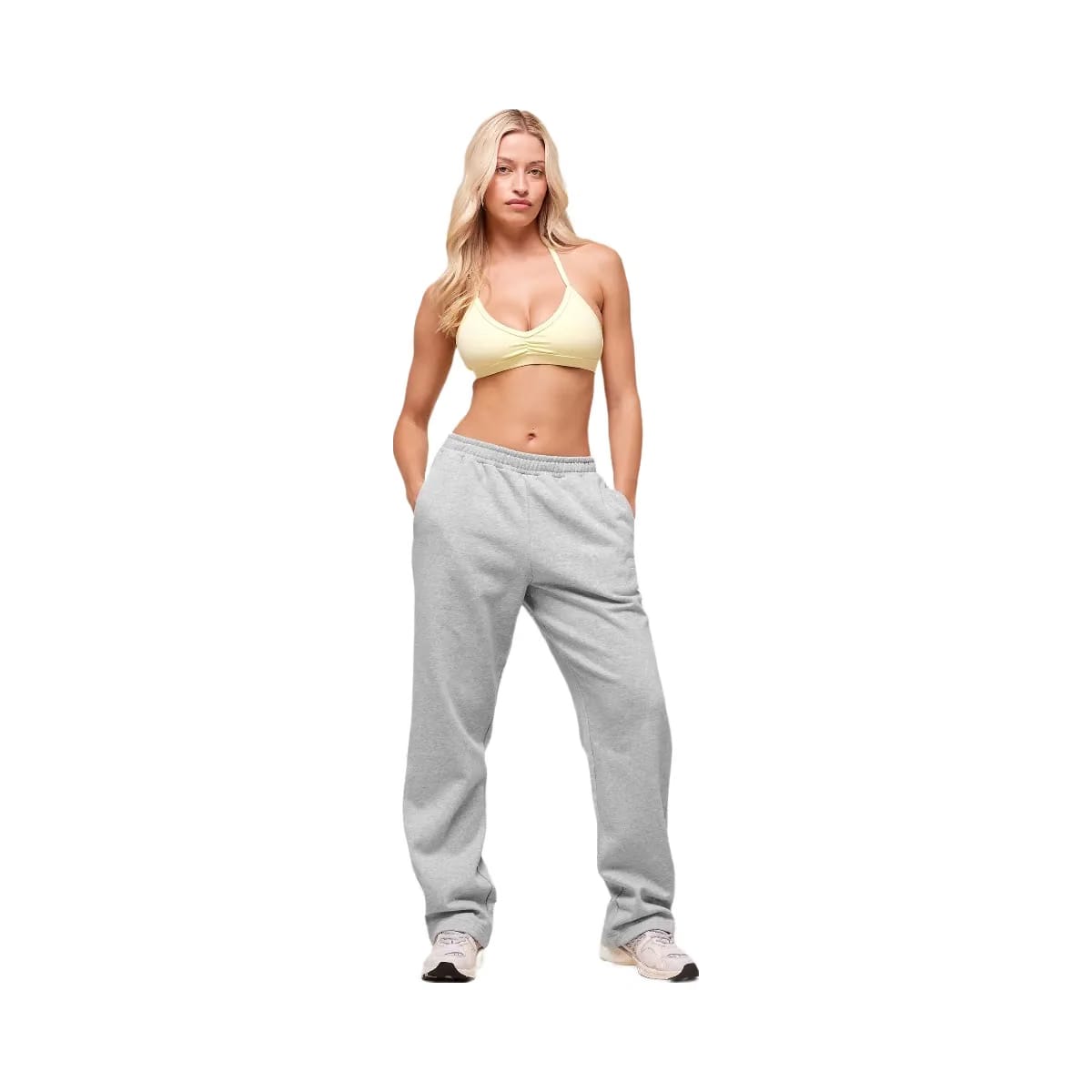 Gymshark Training Fleece Tall Jogger - Light Grey Core Marl