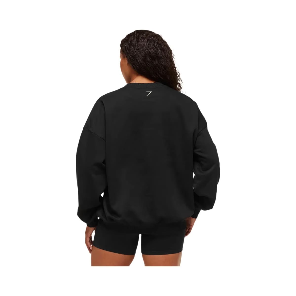 Gymshark Lifting Club Graphic Oversized Crew Neck - Black