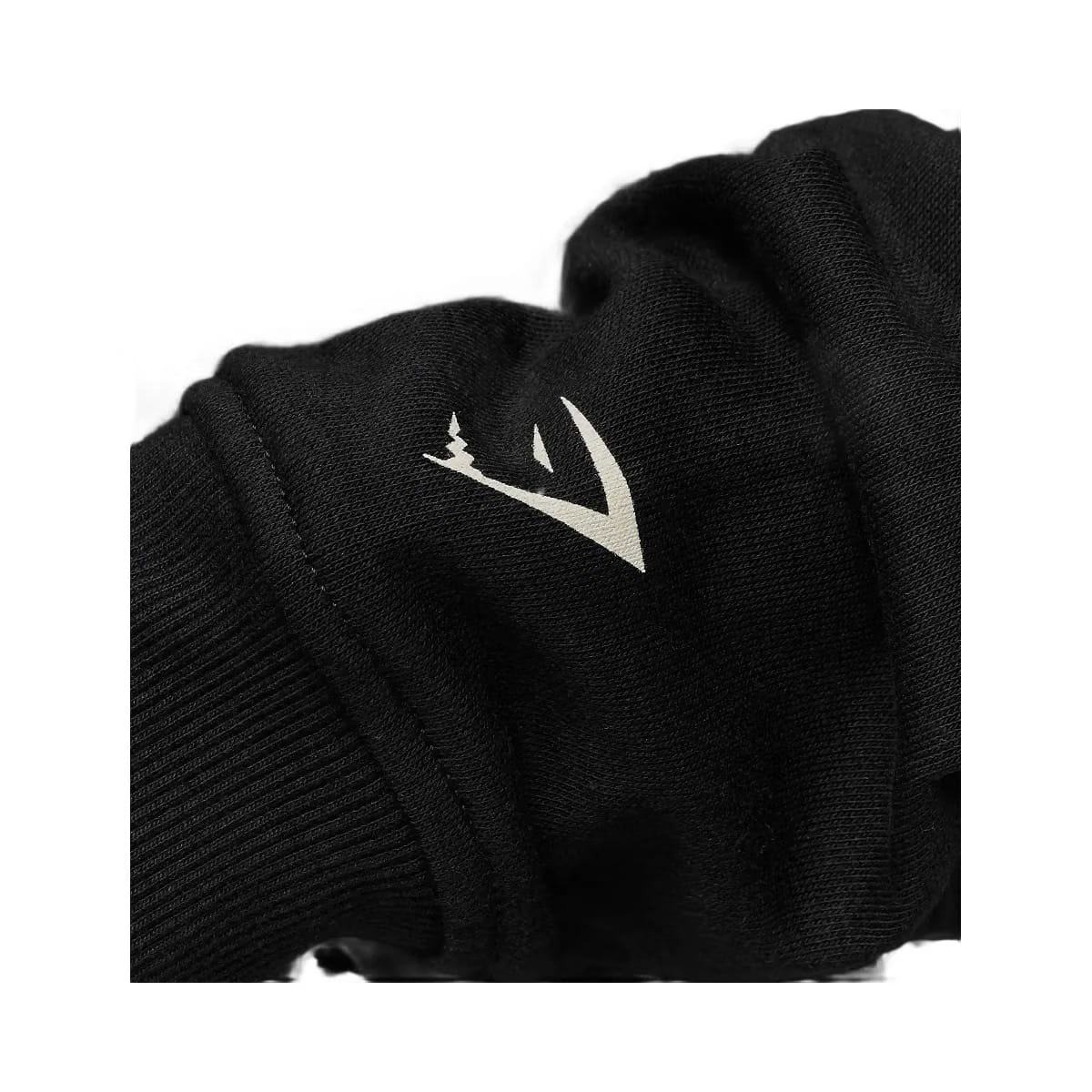 Gymshark Lifting Club Graphic Oversized Hoodie - Black/Soft White