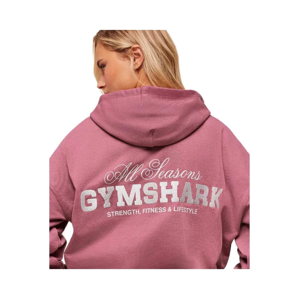 Gymshark All Seasons Graphic Hoodie - Reset Pink