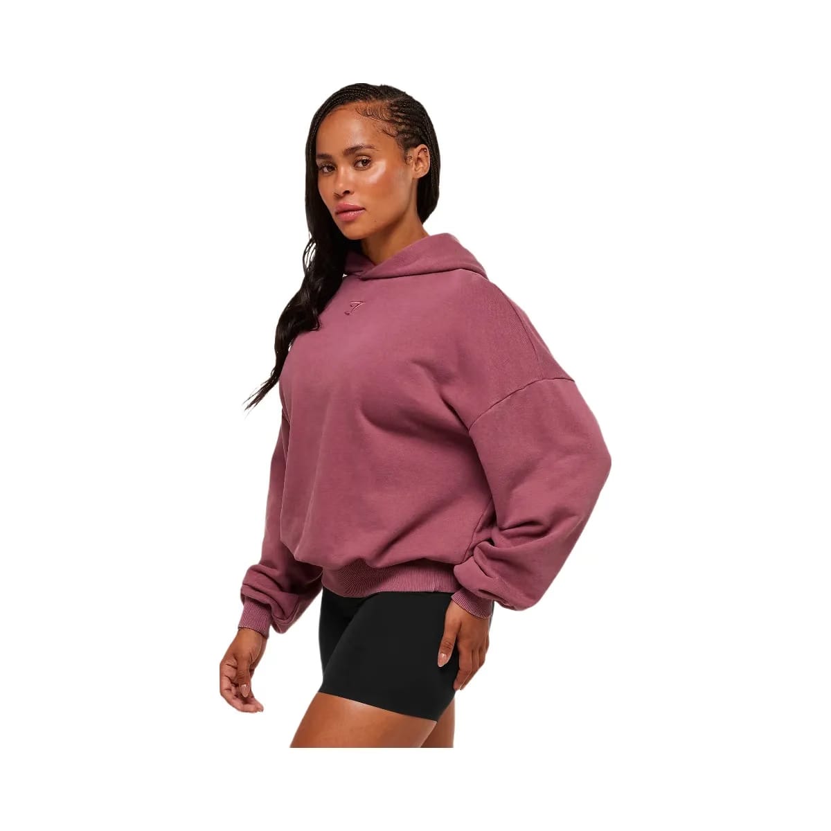 Gymshark Power Washed Oversized Hoodie - Reset Pink/Acid Wash Small Ball