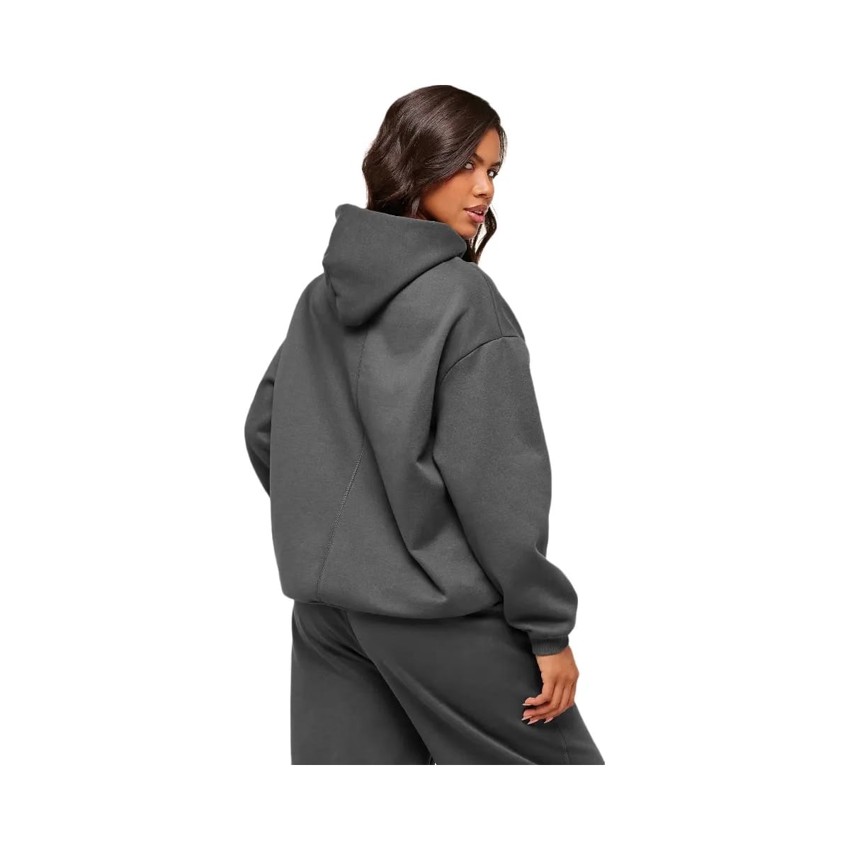 Gymshark Cosy Luxe Hoodie - Onyx Grey
