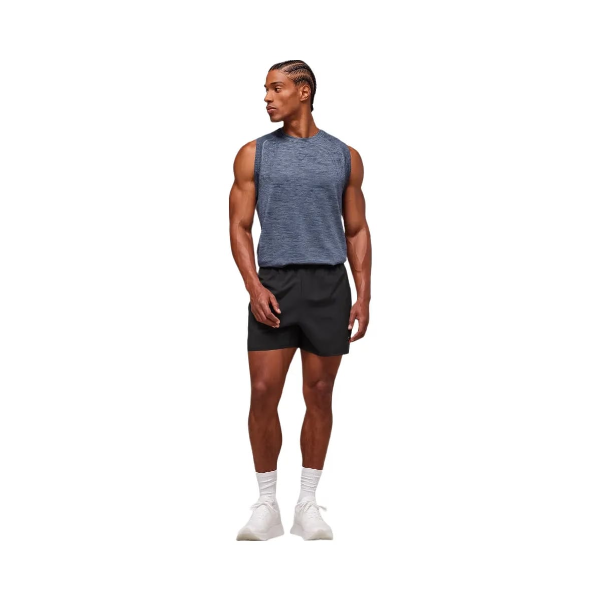 Gymshark Versatile Seamless Tank - Iron Blue/Navy