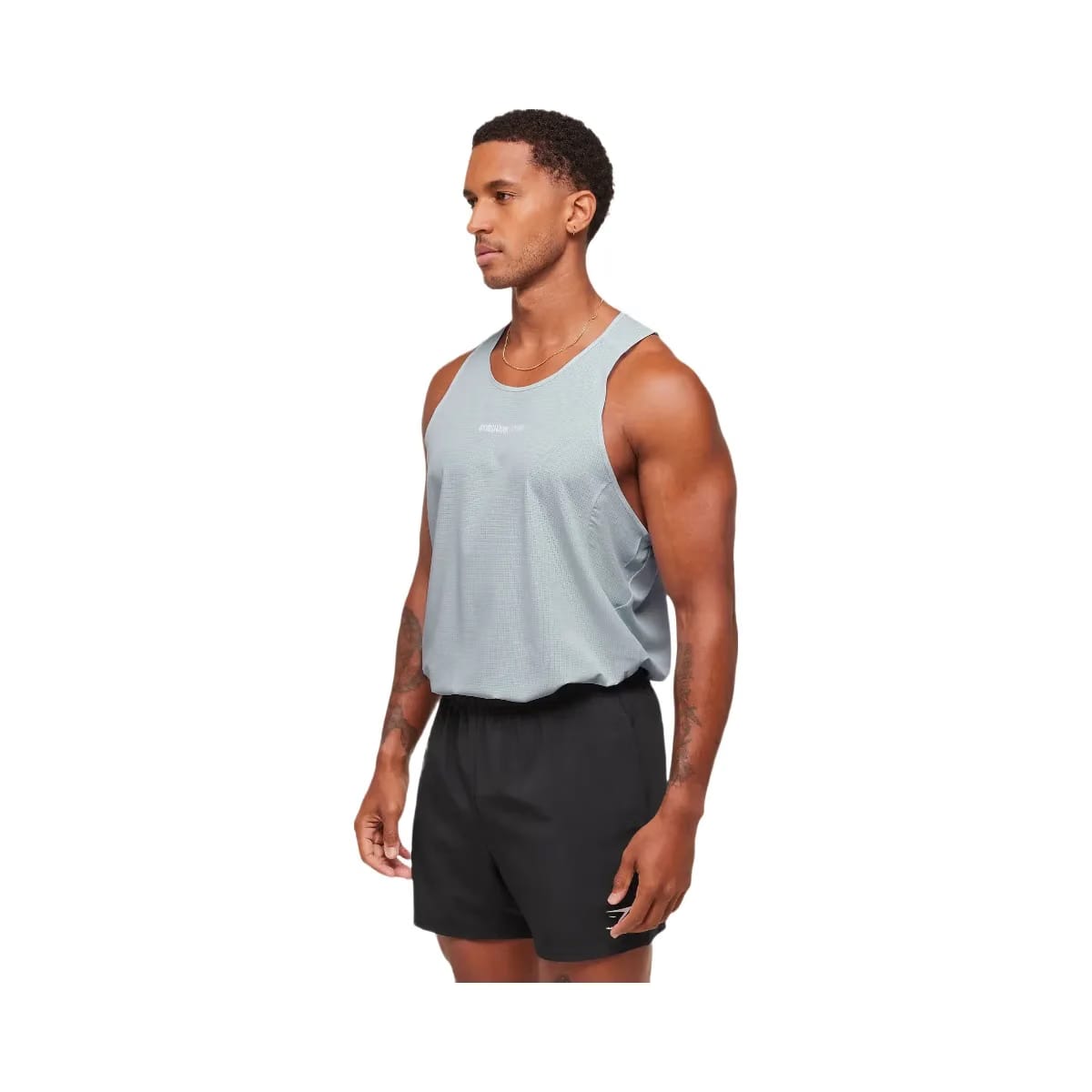 Gymshark Running Tank - Smoke Blue
