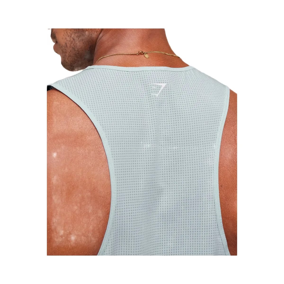 Gymshark Running Tank - Smoke Blue