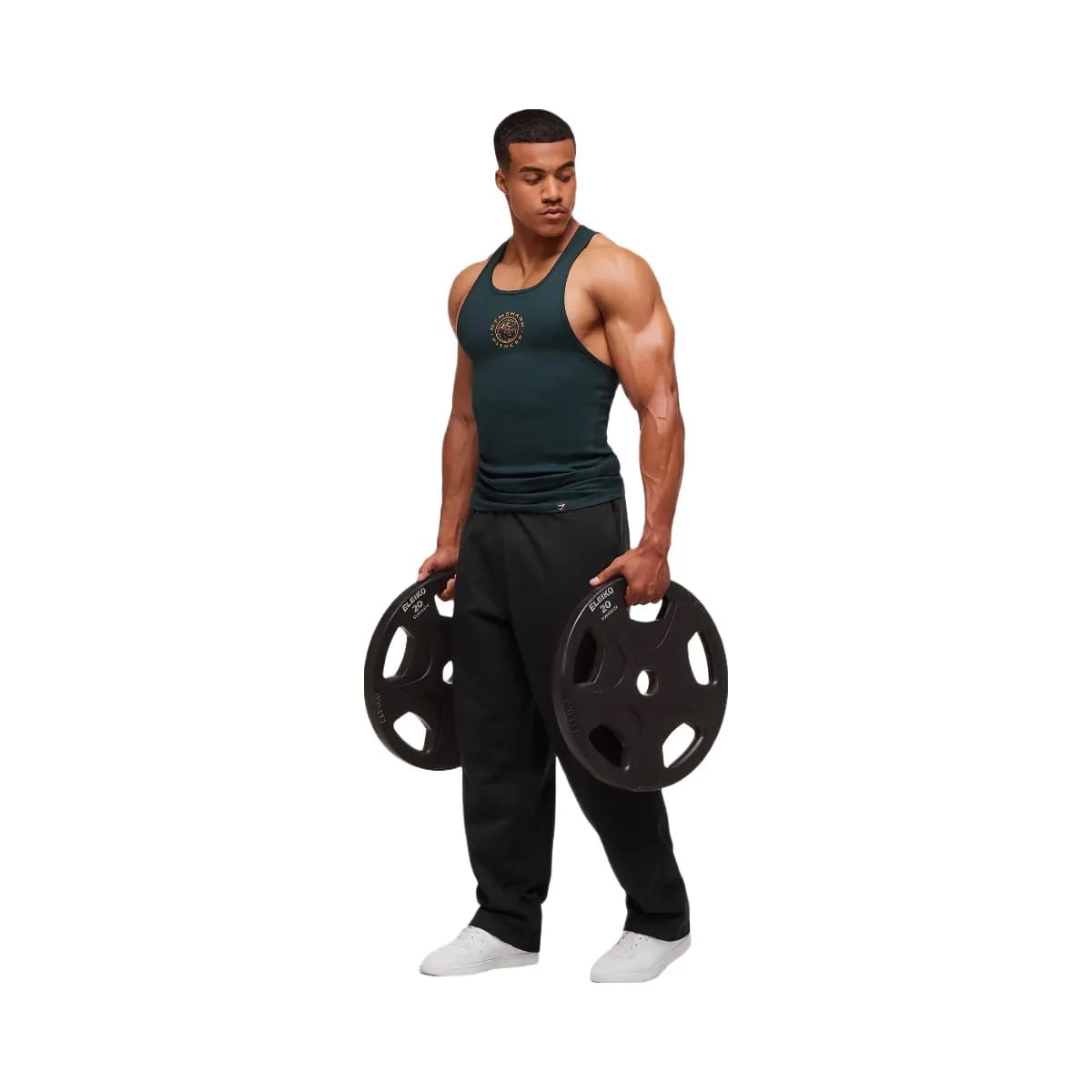 Gymshark Legacy Ribbed Tank - Deep Petrol Blue