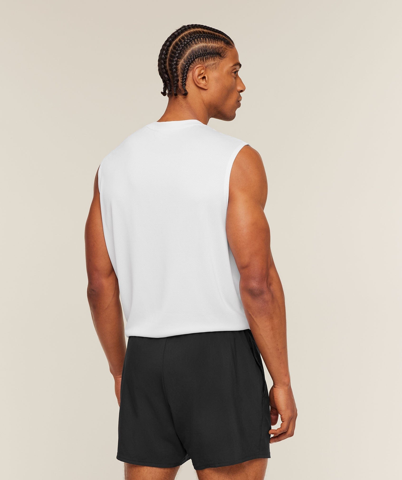 Gymshark Arrival Oversized Tank White