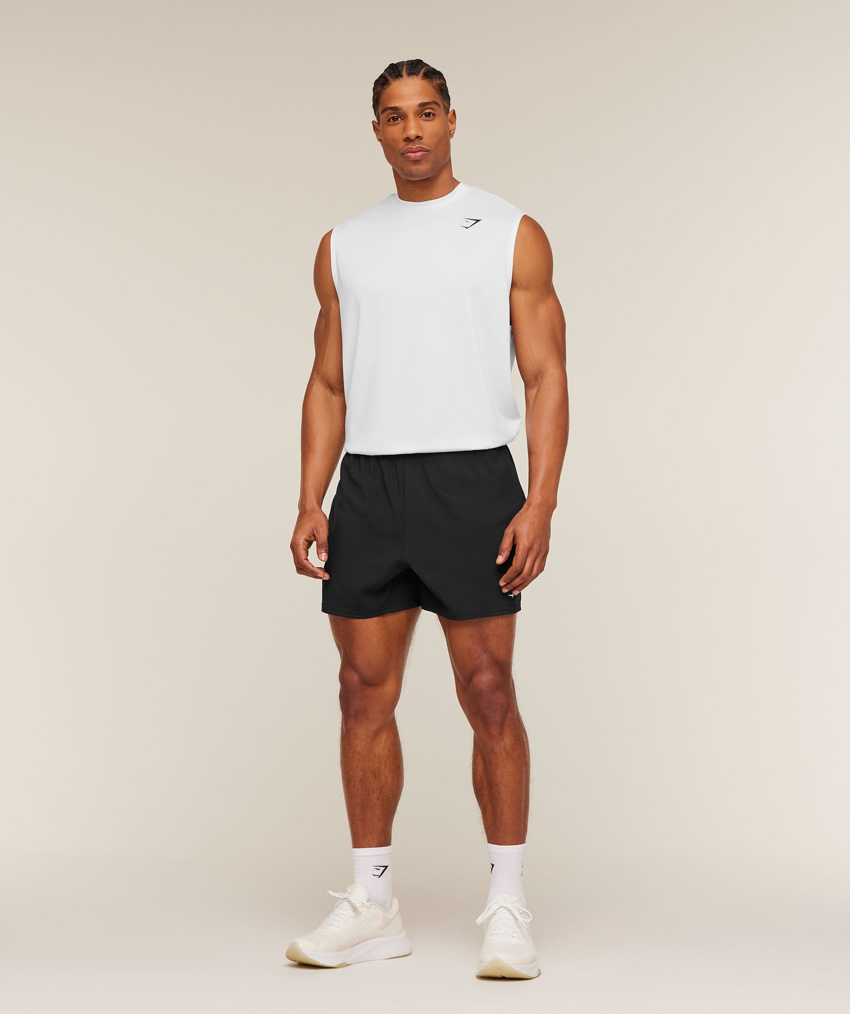 Gymshark Arrival Oversized Tank White