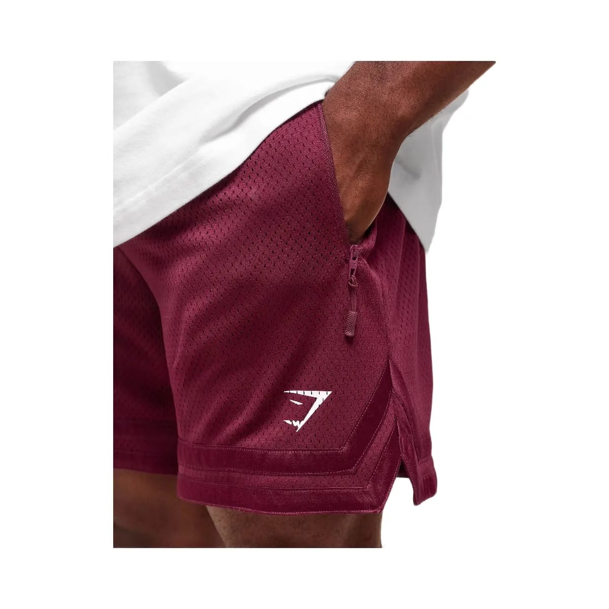 Gymshark Campus Mesh Shorts - Strong Pink
