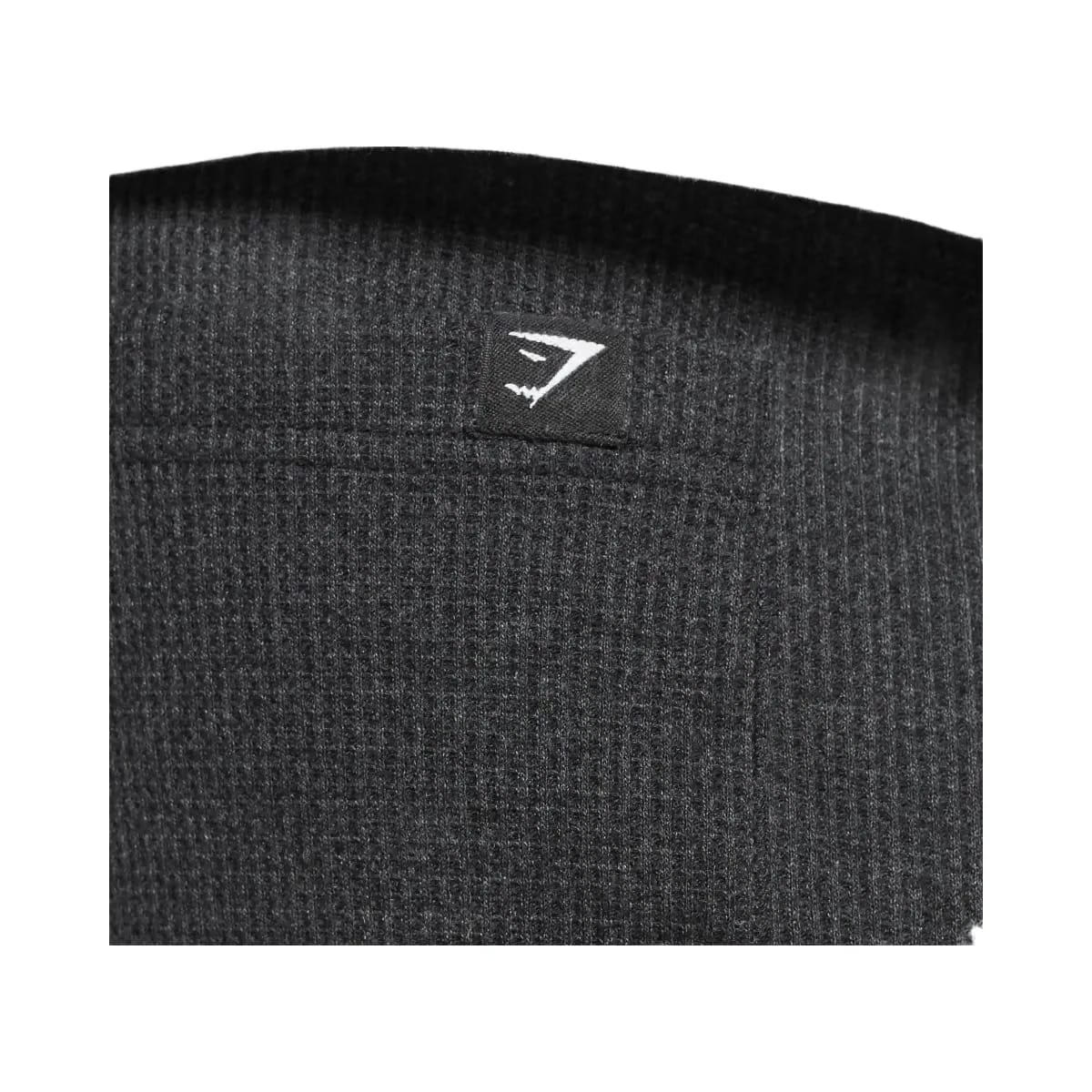 Gymshark Waffle Straight Leg Joggers - Black