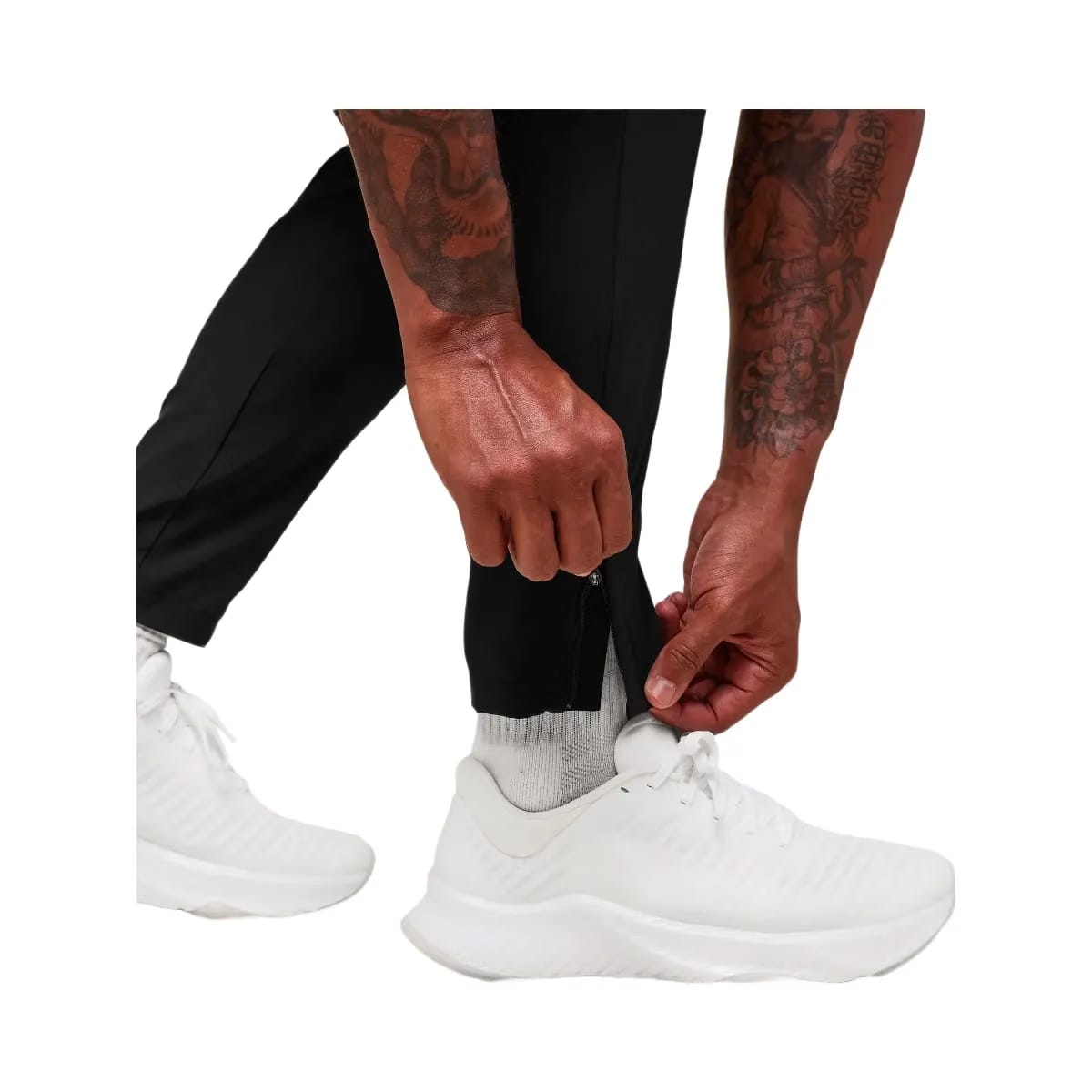 Gymshark Hybrid Athlete Woven Joggers - Black