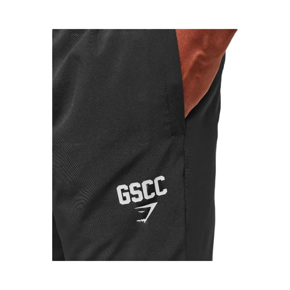Gymshark Hybrid Athlete Woven Joggers - Black