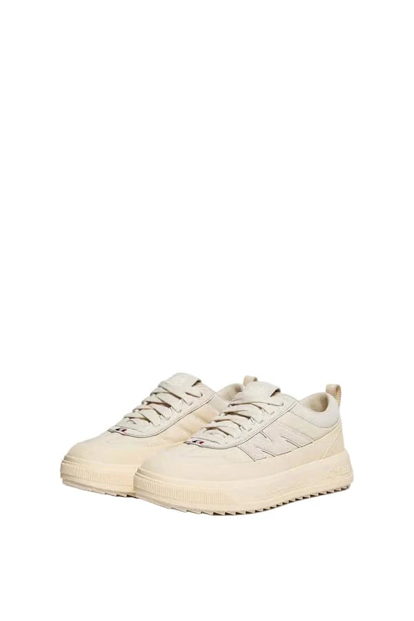 Moncler Moncler Altive Nubuck & Suede Sneakers Light Beige