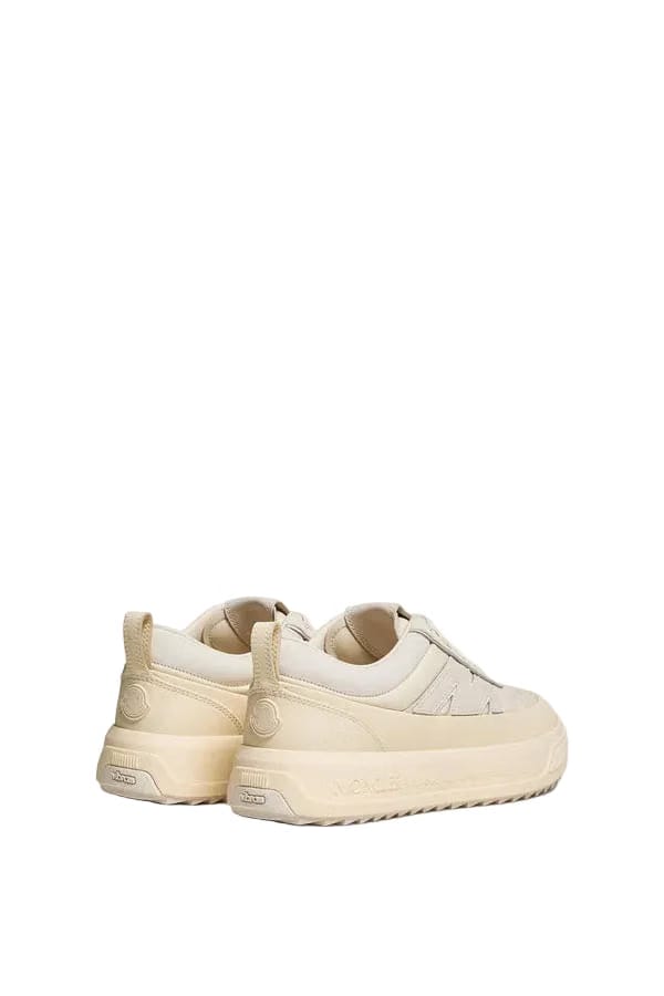 Moncler Moncler Altive Nubuck & Suede Sneakers Light Beige
