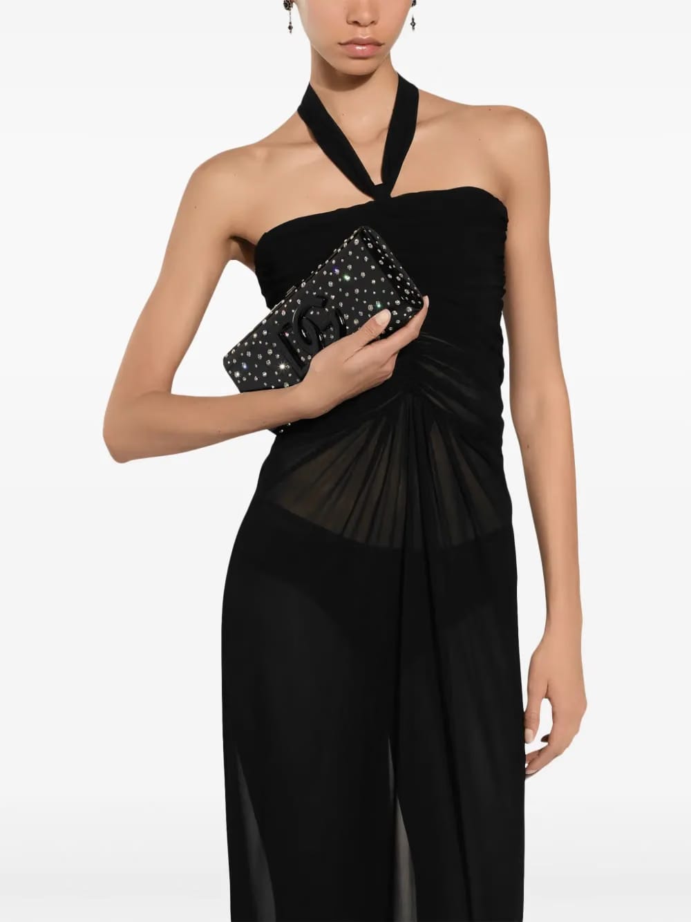 DG crystal clutch bag