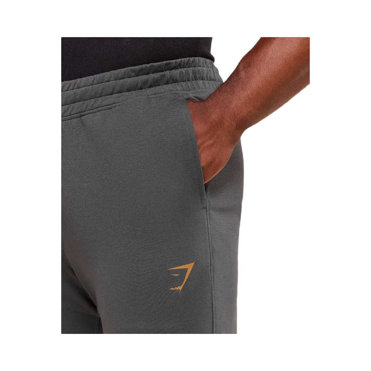 Gymshark Prime Joggers - Onyx Grey/Antique Gold