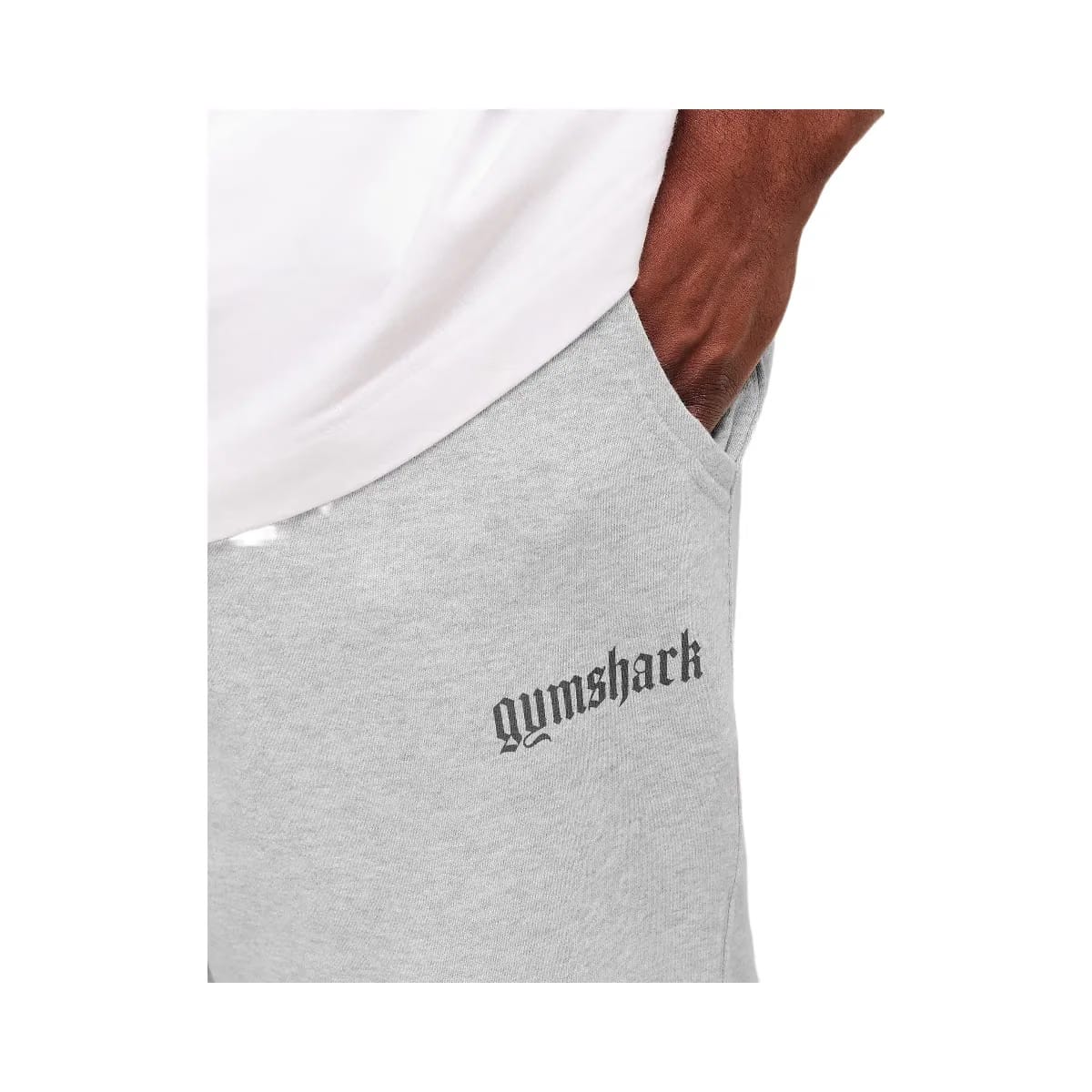 Gymshark Olde English Joggers - Soft Grey Marl
