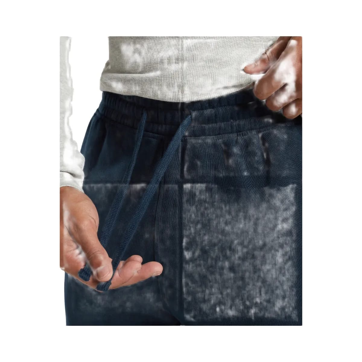 Gymshark Crest Straight Leg Joggers - Navy