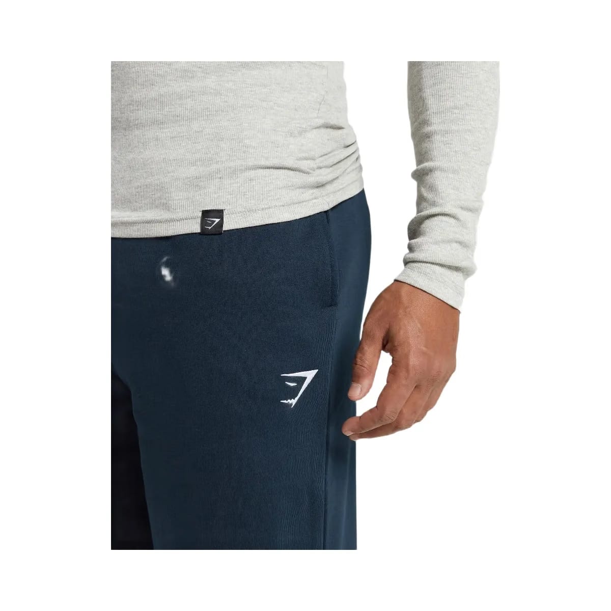 Gymshark Crest Straight Leg Joggers - Navy