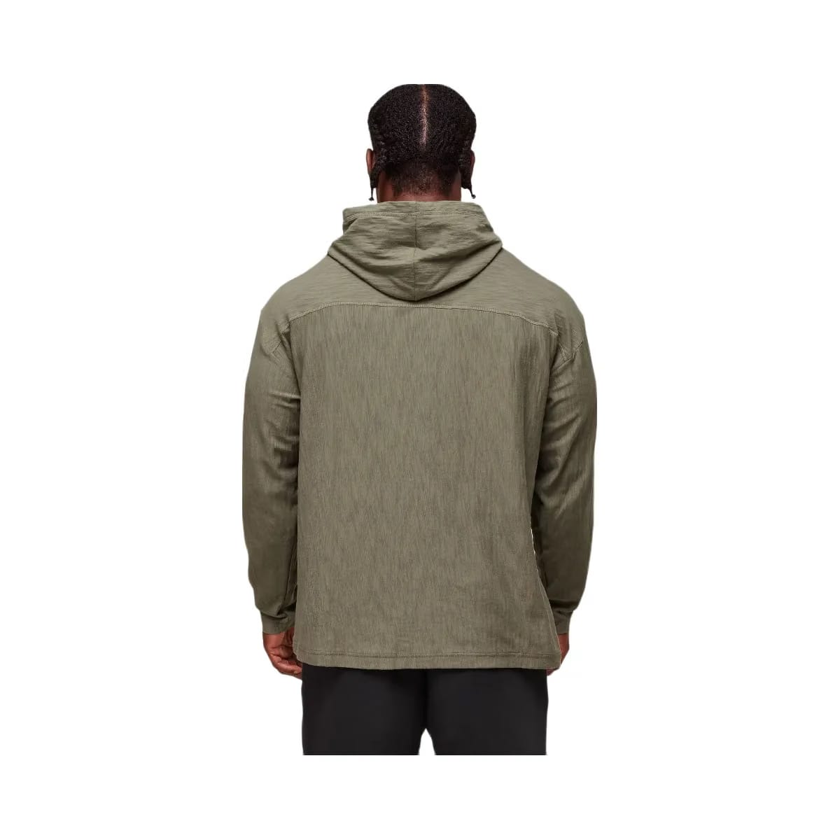 Gymshark Lightweight Slub Textured Hoodie - Utility Green