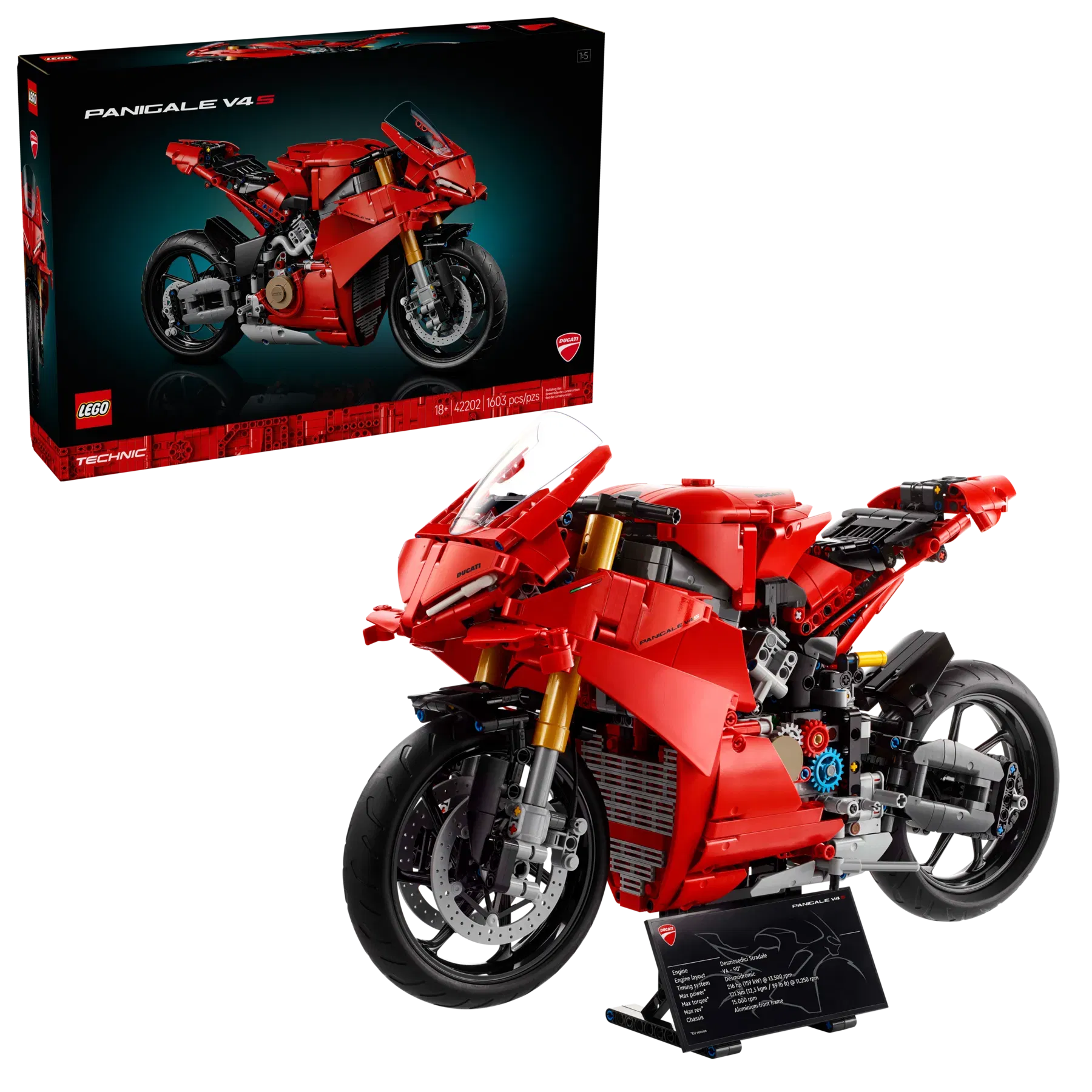 Lego Ducati Panigale V4 S Motorcycle